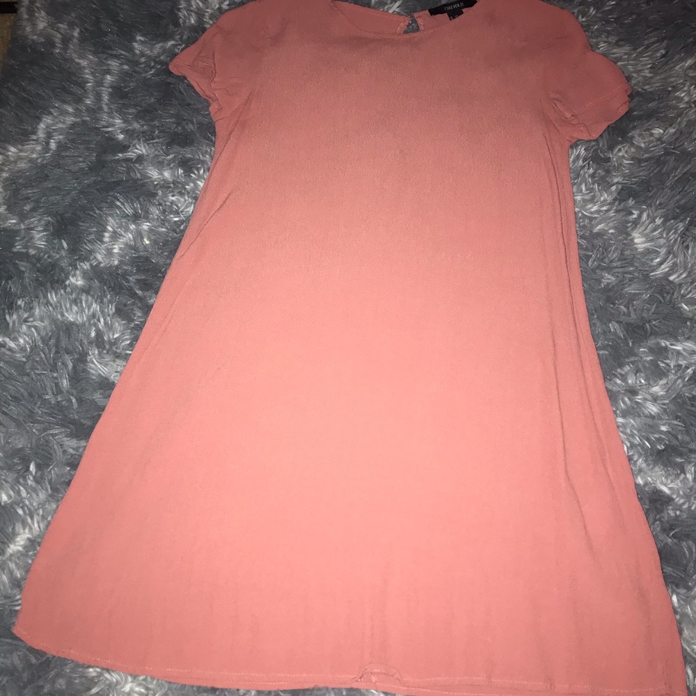 Pink loose dress